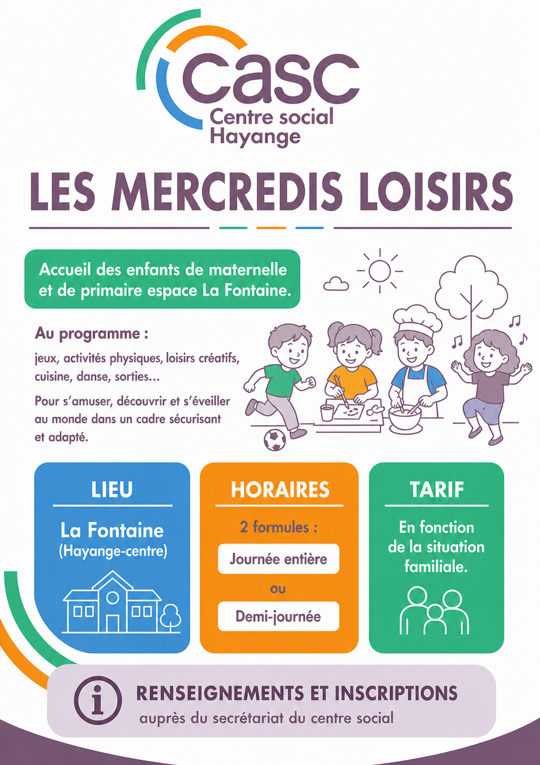 mercredis loisirs