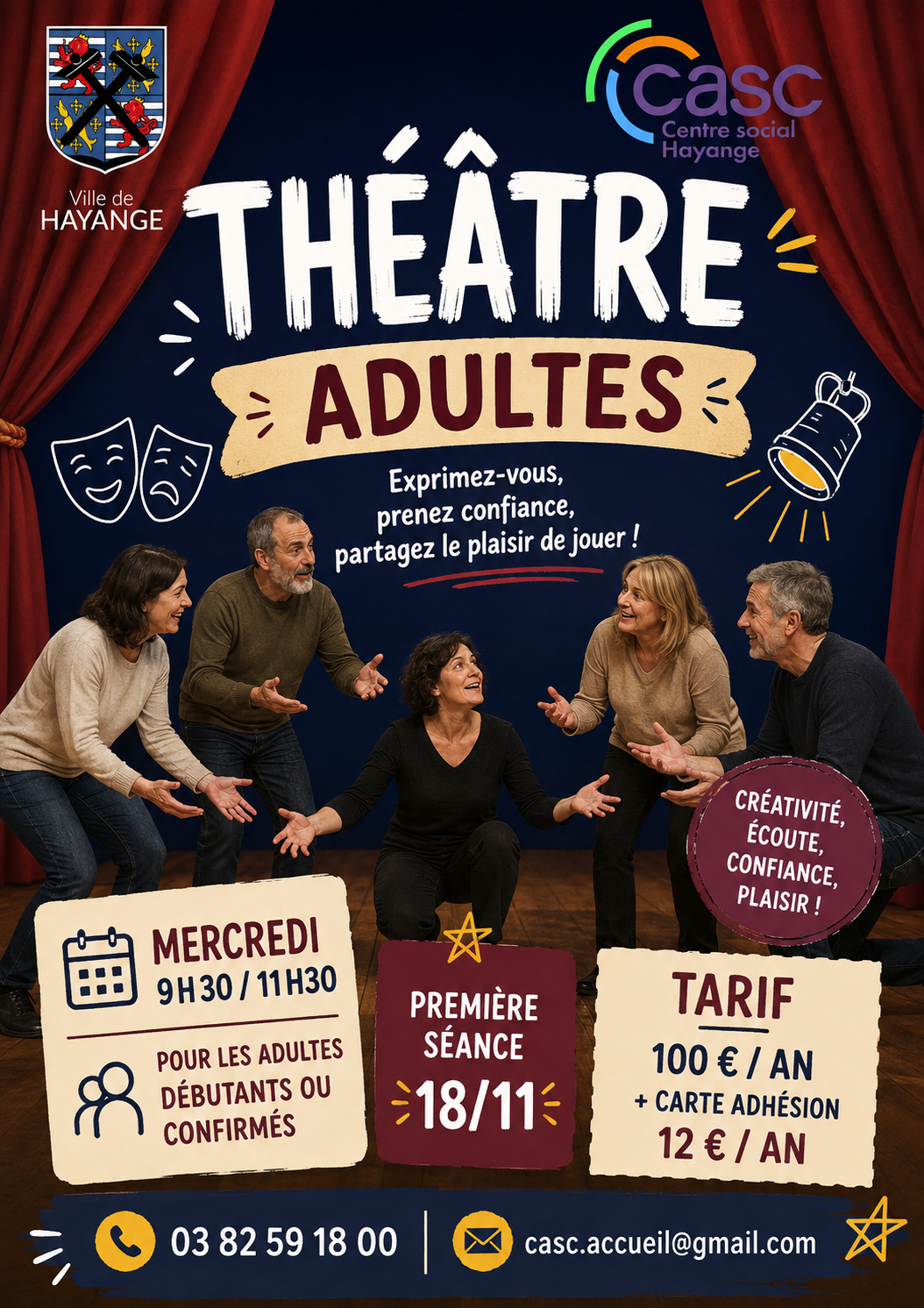 Théâtre adultes